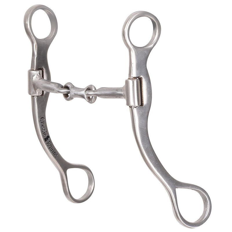 Load image into Gallery viewer, Classic Equine BitLogic Stainless Steel Dogbone Bit
