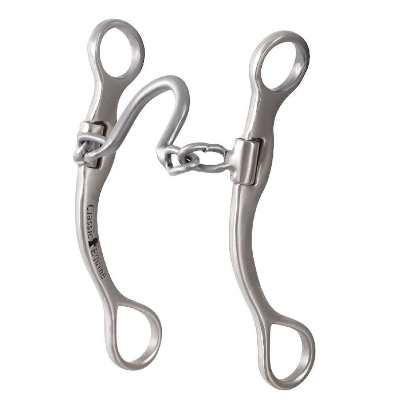 Load image into Gallery viewer, Classic Equine BitLogic Stainless Steel Ported Chain Bit
