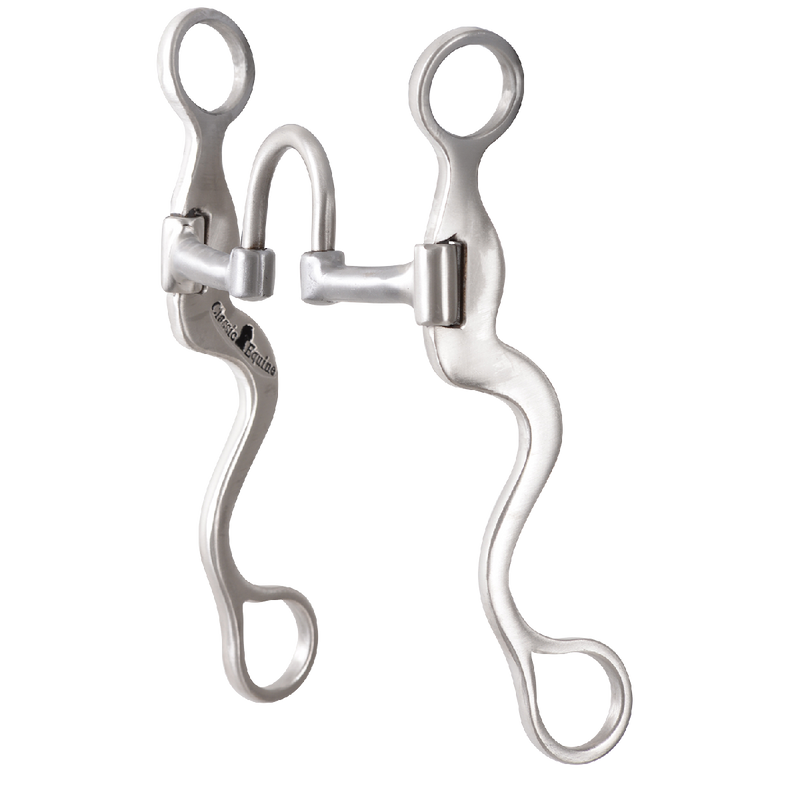 Load image into Gallery viewer, Classic Equine BitLogic Stainless Steel Cavalry Correction Bit
