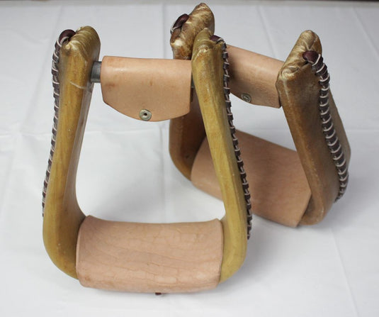 ST Rawhide Overshoe Stirrups