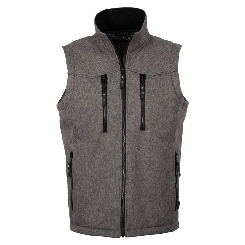 Load image into Gallery viewer, STS Mens Slack Vest - Heather Gray
