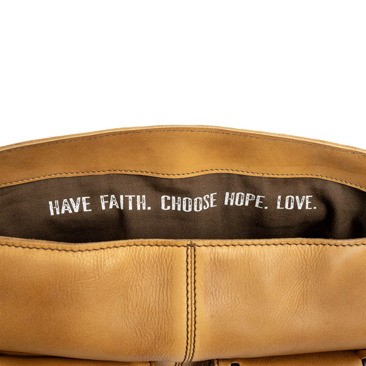 STS Bandera Saddle Hobo Bag- Tan