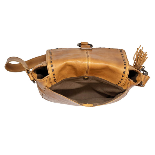 STS Bandera Saddle Hobo Bag- Tan