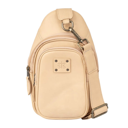 STS Basic Bliss Buckskin Sojourner Sling Bag