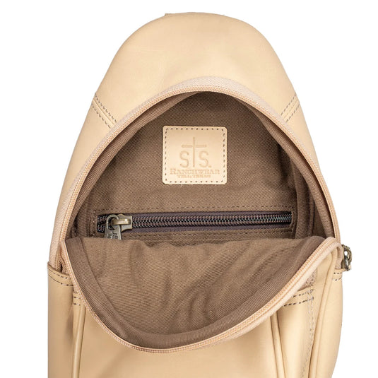 STS Basic Bliss Buckskin Sojourner Sling Bag