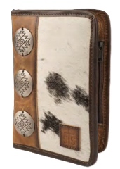 STS Vaquero Collection Cowhide & Concho Magnetic Wallet
