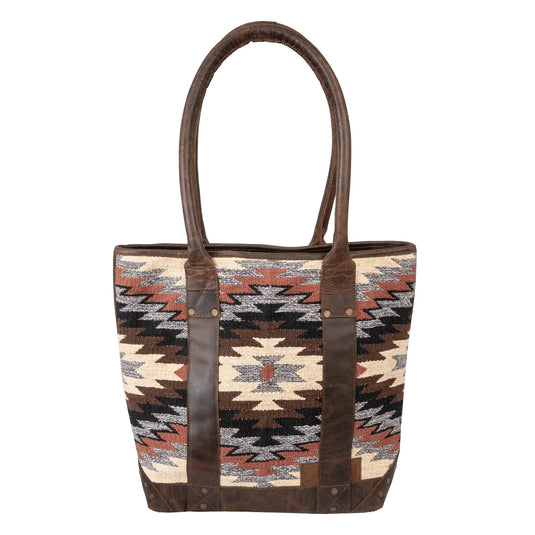 STS Guadalupe Palomino Tote Purse - Serape