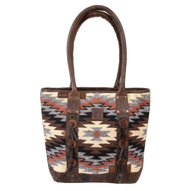 Load image into Gallery viewer, STS Guadalupe Palomino Tote Purse - Serape
