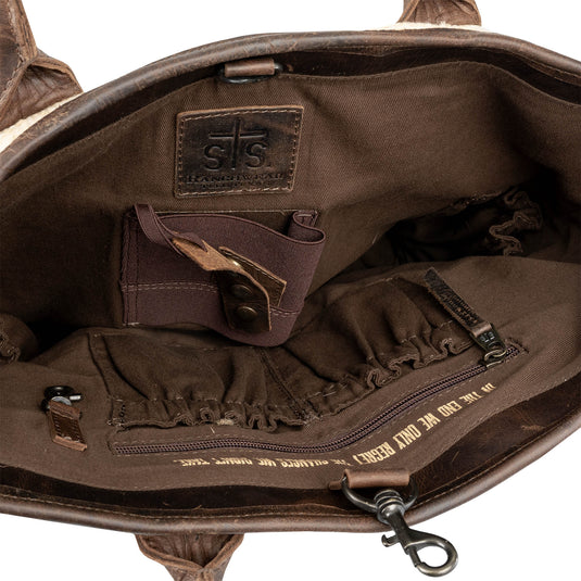 STS Guadalupe Palomino Tote Purse - Serape