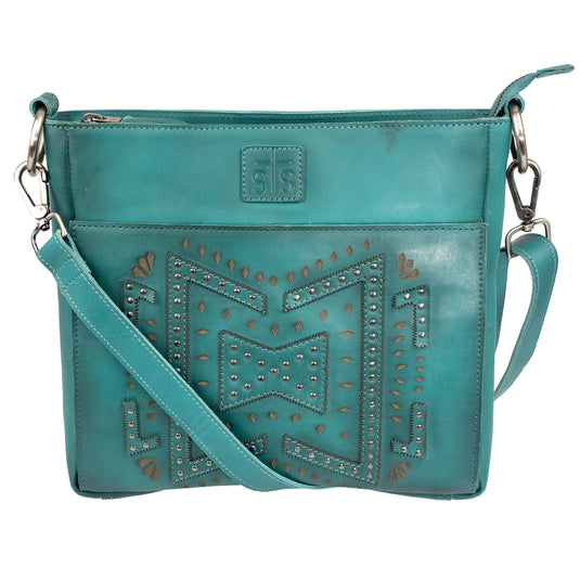 STS Wayfarer Olivia Crossbody Purse - Turquoise