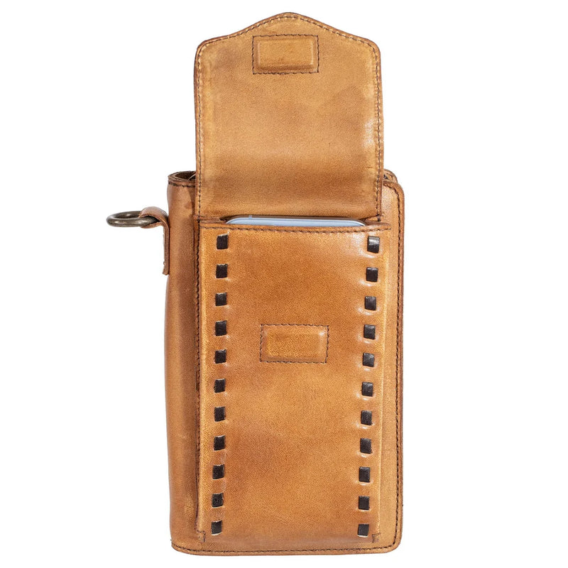 Load image into Gallery viewer, STS Bandera Tan QuickDraw Crossbody Wallet
