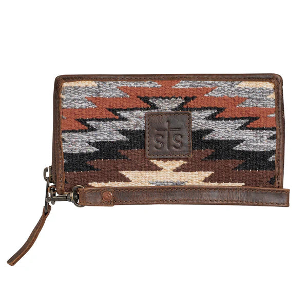 Load image into Gallery viewer, STS Guadalupe Bifold Wristlet Wallet - Serape

