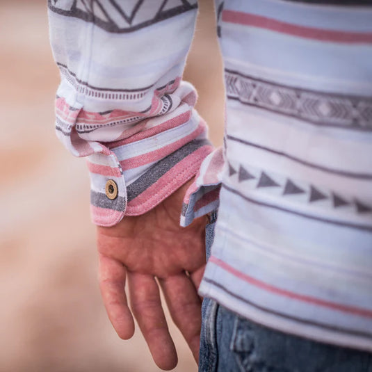 STS Men's Hayden Hoodie - Blue Serape