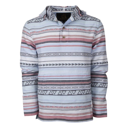 STS Men's Hayden Hoodie - Blue Serape