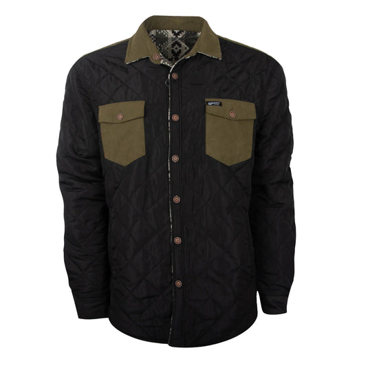 STS Mens Everett Reversible Jacket - Olive/Khaki