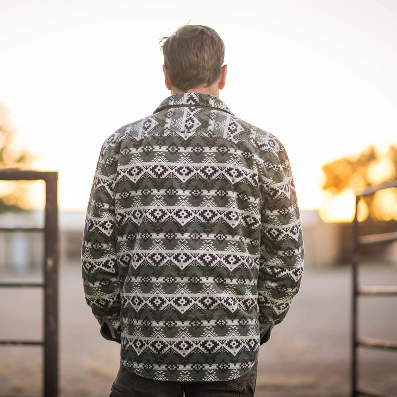 Load image into Gallery viewer, STS Mens Everett Reversible Jacket - Olive/Khaki
