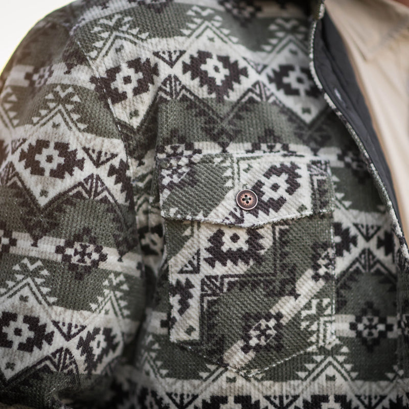 Load image into Gallery viewer, STS Mens Everett Reversible Jacket - Olive/Khaki
