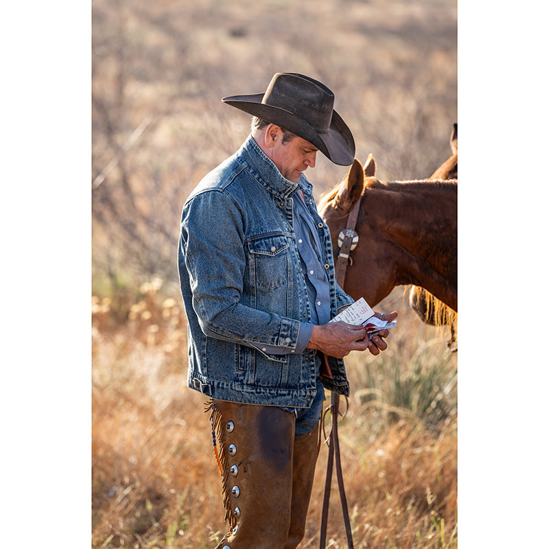 Load image into Gallery viewer, STS Mens Caprock Denim Jacket
