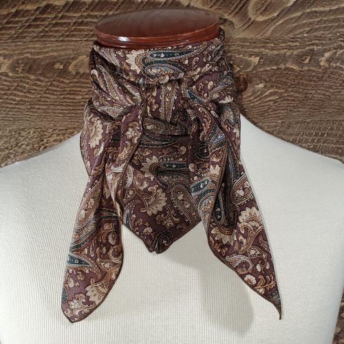 Load image into Gallery viewer, Medium Weight Exclusive Paisley Wild Rag - 36"x36"
