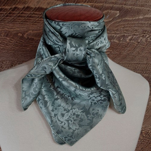 Load image into Gallery viewer, Medium Weight Jacquard Paisley Wild Rag - 36"x36"
