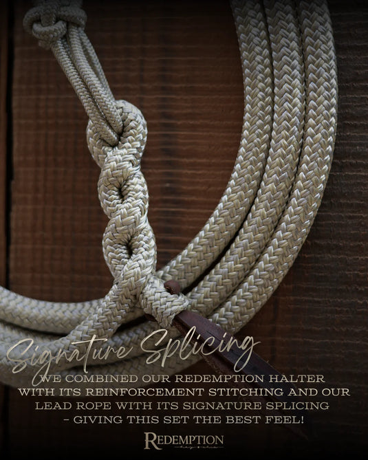 Redemption x Hay Chix Timeless Halter & Lead Rope Set