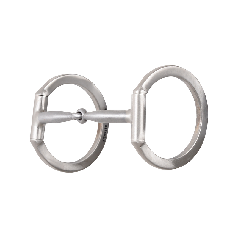 Load image into Gallery viewer, Classic Equine Tool Box Stainless Steel D-Ring Smooth Snaffle Bit
