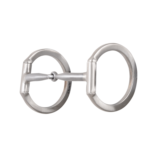 Classic Equine Tool Box Stainless Steel D-Ring Smooth Snaffle Bit