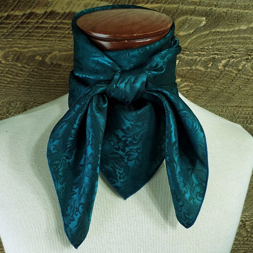 Load image into Gallery viewer, Medium Weight Jacquard Paisley Wild Rag - 36"x36"
