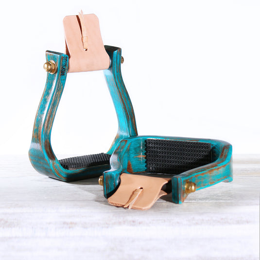 Nettles Stirrups Gripper Barrel Racer Stirrup