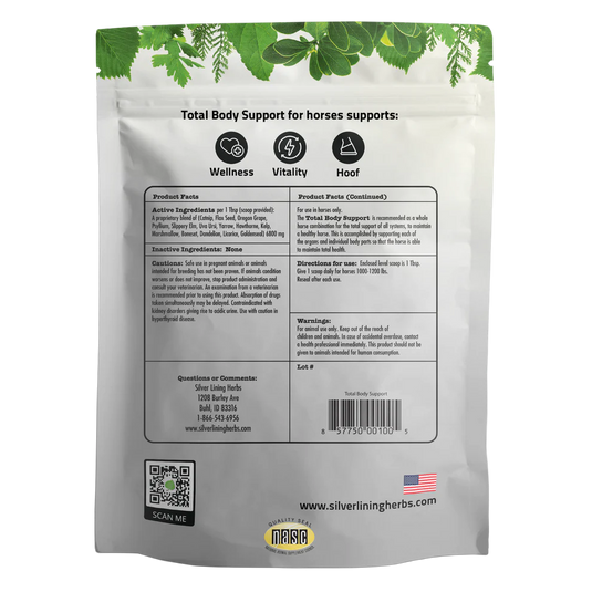 Silver Lining Total Body Support for Horses - 1 LB