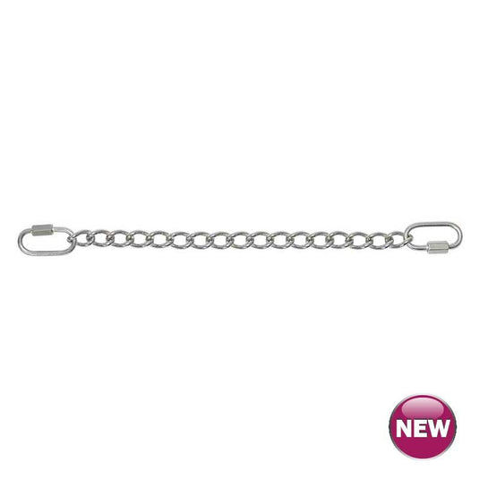 Stainless Steel Small Link Chain Curb Strap