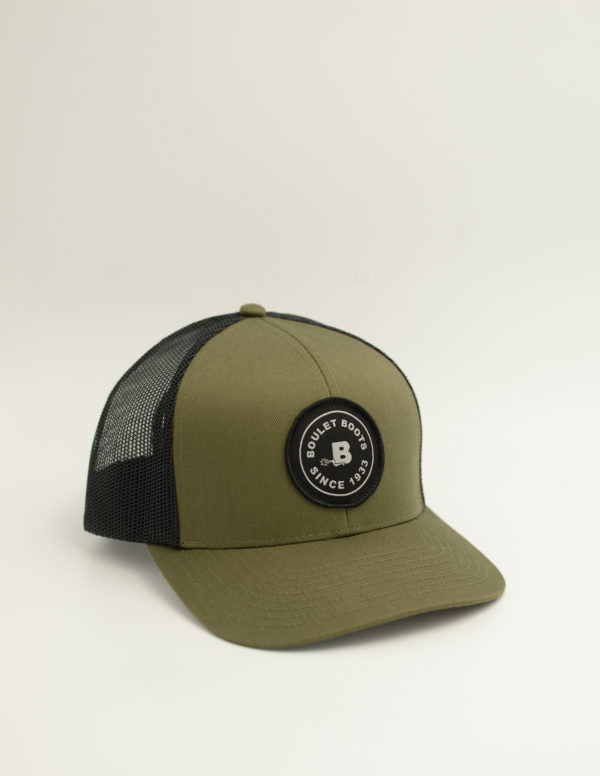 Load image into Gallery viewer, Boulet Boots Ball Cap - Loden/Black
