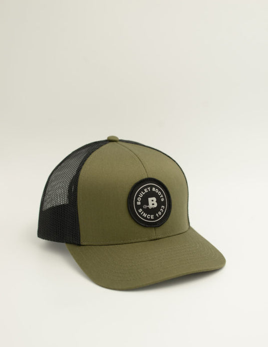 Boulet Boots Ball Cap - Loden/Black