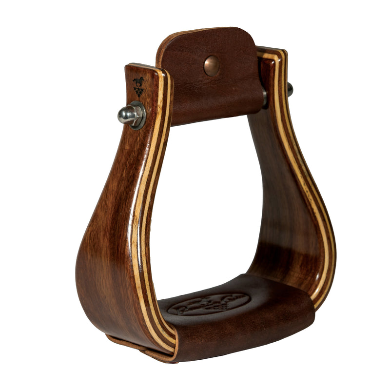 Load image into Gallery viewer, Professional's Choice Wood Stirrups - 3"
