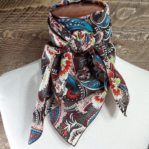 Medium Weight Exclusive Print Wild Rag - 36"x36"