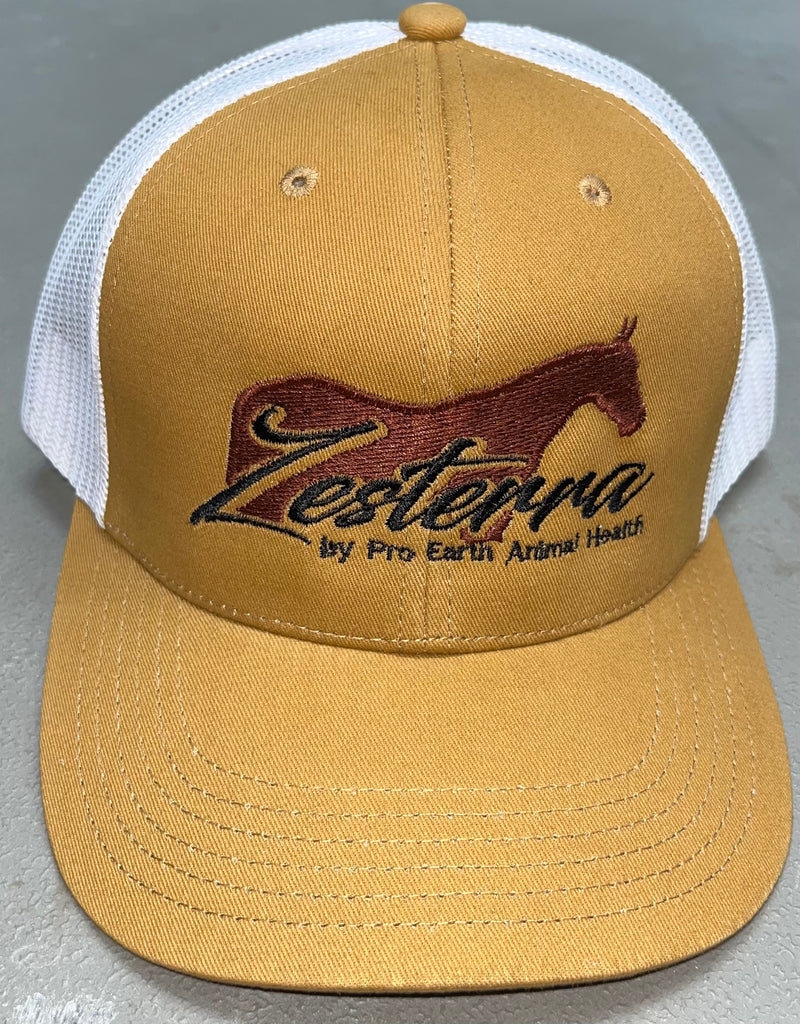 Load image into Gallery viewer, Zesterra Ball Cap - Caramel/White
