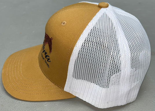Zesterra Ball Cap - Caramel/White