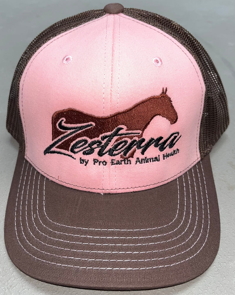 Load image into Gallery viewer, Zesterra Ball Cap - Pink/Brown
