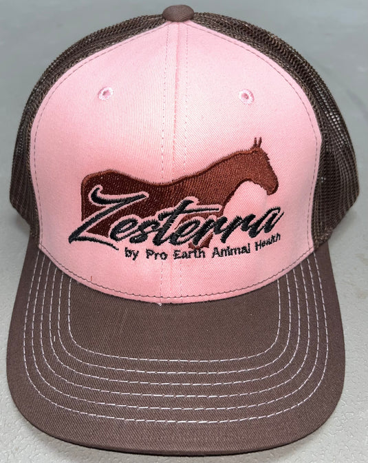 Zesterra Ball Cap - Pink/Brown