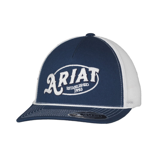 Ariat Flexfit 110 Ball Cap - Navy/White