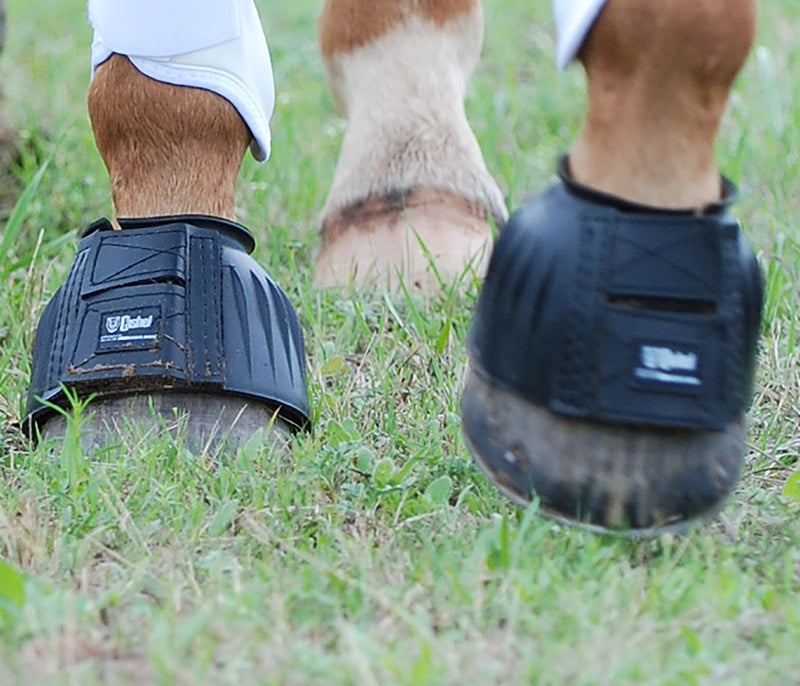 Load image into Gallery viewer, Cashel Rubber Bell Boot - Black
