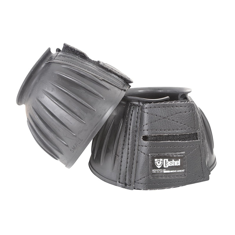Load image into Gallery viewer, Cashel Rubber Bell Boot - Black
