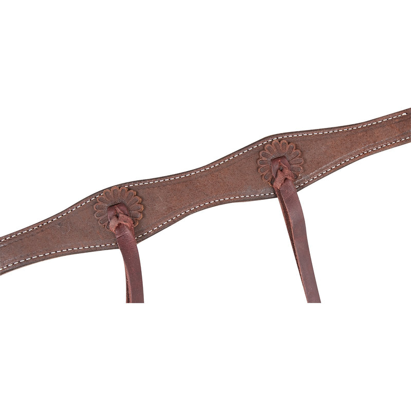 Load image into Gallery viewer, Martin Chocolate Rosettes Roughout Breast Collar - 1-1/2"
