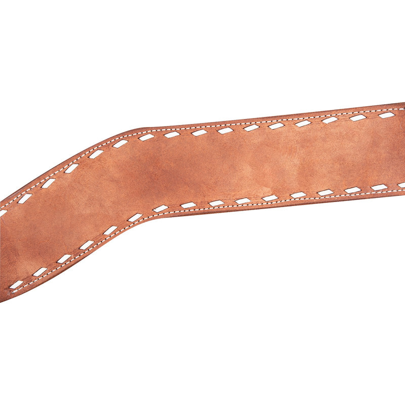 Load image into Gallery viewer, Martin Chestnut Roughout Buckstitch Stamp Breast Collar - 2-3/4"
