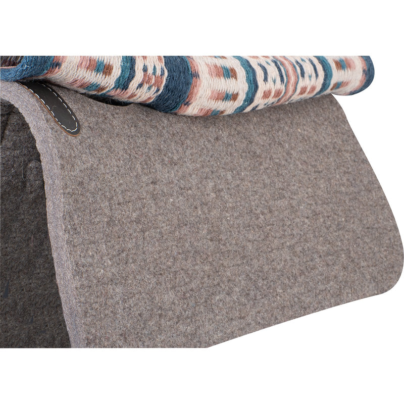Load image into Gallery viewer, Classic Equine Contour Wool Top Felt Pad - 3/4"
