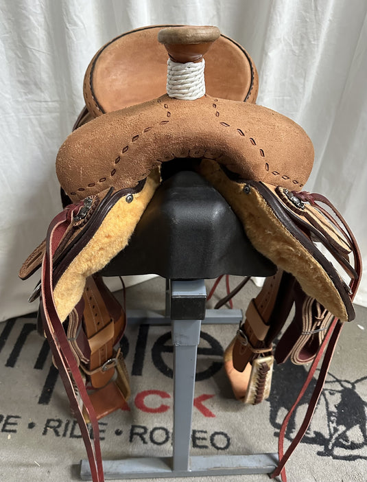 Triple R Modified Association Rancher Saddle 16"