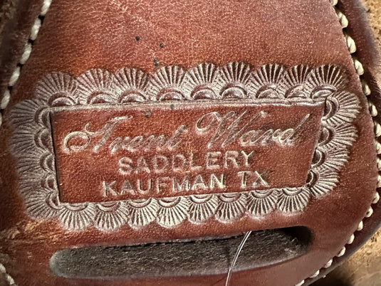 Used Trent Ward Team Roper Saddle 15”