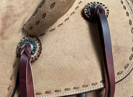 Triple R Modified Association Rancher Saddle 16"