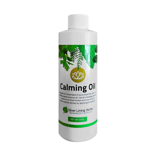 Silver Lining Calming Oil for Horses - 8 OZ