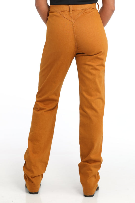 Cruel Denim Quinn Bareback Relaxed Fit Tapered Jean - Gold